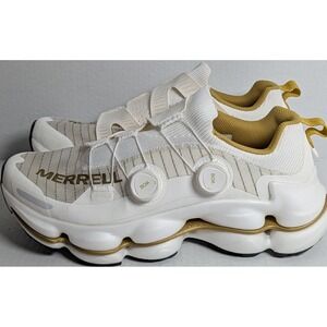 Merrell Men’s White and Gold SpeedARC BOA Trail Sneaker